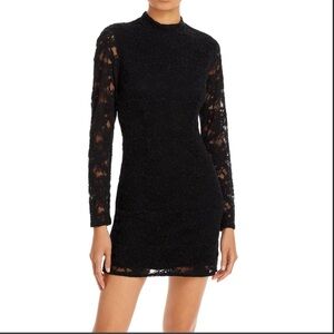 Bardot Lace Long Sleeve Cocktail dress